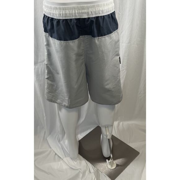Laguna Sport Swim Shorts Blue White Gray, Beach, Resortware Sz: XL, 87-17 - Picture 5 of 15